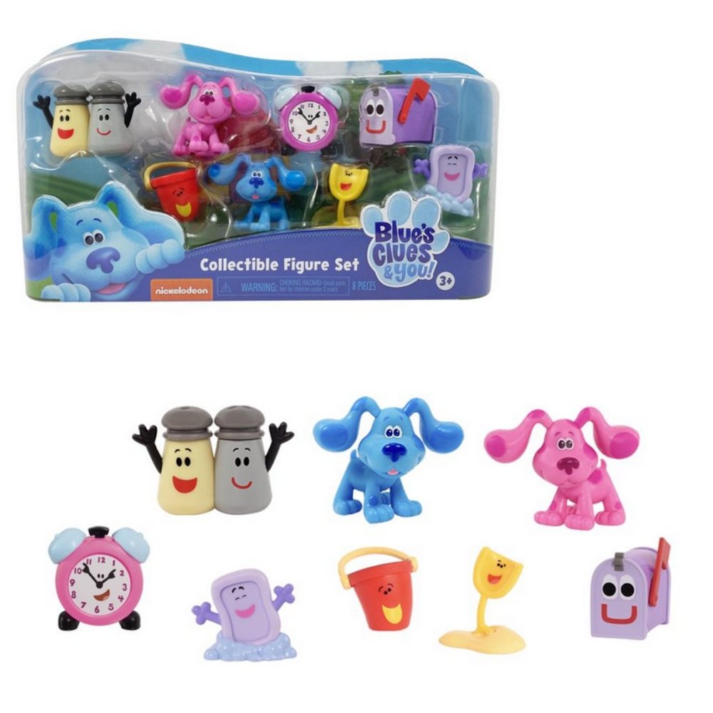Blue’s Clues & You! Collectible Figure Set, 8 Pcs